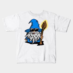 The Blue Wizard Kids T-Shirt